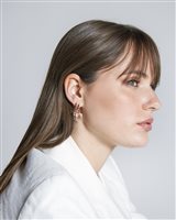 Earrings Loving Palladio  3D in Silver ORR02 SERLIANA - ORR02 SERLIANA